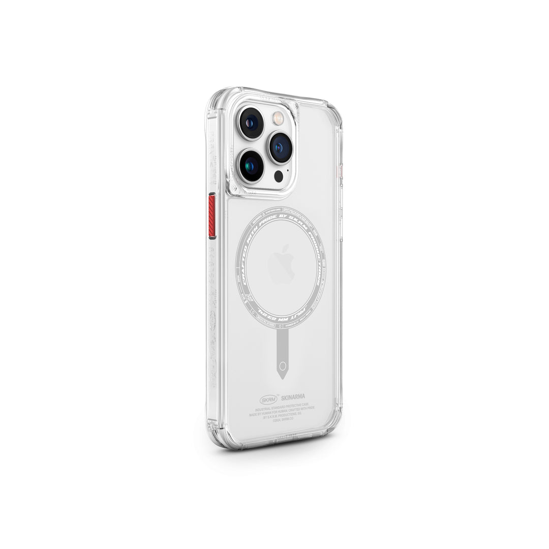 SkinArma iPhone 15 Pro Saido MagSafe Case | Clear SkinArma iPhone 15 Pro Saido MagSafe Case | Clear